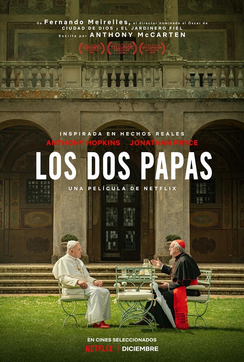 cartel filme Los dos papas foto