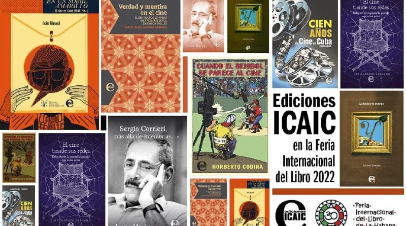 El cine, la radio y la televisión en la Feria Internacional del Libro de La Habana 2022